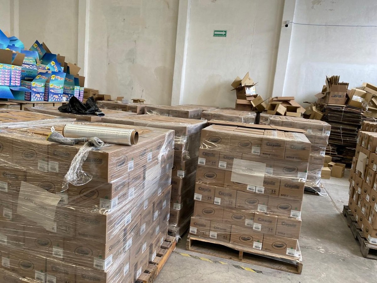 Almacenaje de producto durante maquila